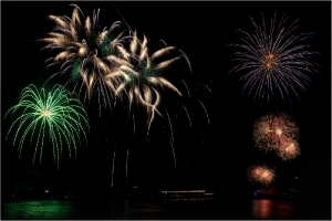 Donau in Flammen